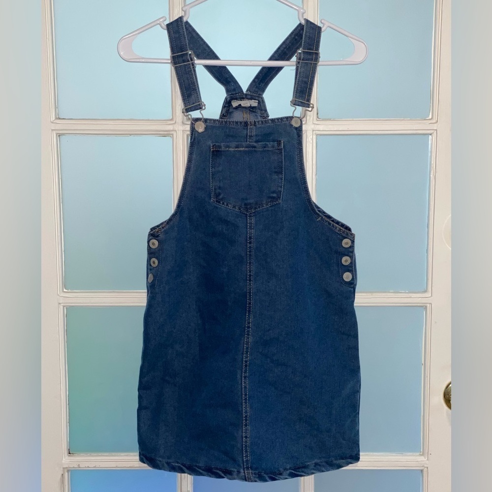 Jessica Simpson Denim Overalls Size XL 14